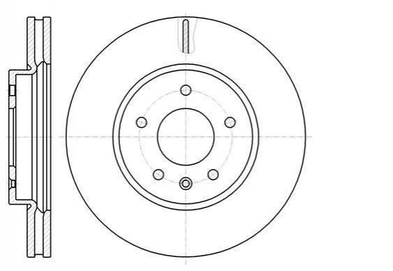 <strong>Диск тормозной перед. (пр-во Remsa) (кратно 2 шт.) Chevrolet Captiva, Opel Antara WOKING D61183.10 (фото 1)</strong>
