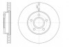 Гальмівний диск перед. C-Max/Focus (14-21) WOKING D61560.10 (фото 1)