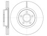 Диск гальмівний передній (кратно 2) (Remsa) Ford Kuga I II / Focus II III / Connect II / RR Evogue (D6711.10) WOKING D671110 (фото 1)