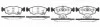 <strong>Колодки гальмівний диск. перед. (пр-во Remsa) Fiat Panda 12> WOKING P0723.50 (фото 1)</strong>