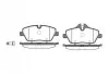 <strong>Тормозные колодки перед. BMW 1(E81/E87)/MINI 06- (TRW) WOKING P10313.00 (фото 1)</strong>