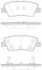 <strong>Гальмівні колодки зад. Hyundai i30/i40 11-/Kia Rio 1.4-3.8 12- (akebono) WOKING P12623.42 (фото 1)</strong>