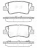 <strong>Гальмівні колодки зад. Hyundai i30/i40 11-/Kia Cee\'d 1.6-3.3 12- (akebono) WOKING P12623.52 (фото 1)</strong>