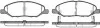 <strong>Тормозные колодки перед. Nissan Micra 03-10/Note 06-12 (sumitomo) WOKING P13933.02 (фото 1)</strong>
