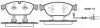<strong>Колодки гальмівний диск. перед. (пр-во Remsa) Audi A6 A7 13>18 A8 11>18 WOKING P15413.02 (фото 1)</strong>