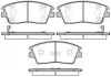 <strong>Гальмівні колодки перед Hyundai Tucson 1.6-2.0 14- WOKING P17763.02 (фото 1)</strong>