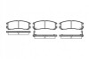 Купити Гальмівні колодки задн. Galant/Pajero 87-12 (107.8*41.1*15.5) WOKING P3913.02 за низькою ціною в Україні (фото 1)