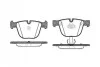 <strong>Колодки гальмівні дискові задні Bmw 1 3.0 07-13,Bmw 3 4.0 05-11,Bmw 3 4.0 05-1 WOKING P992300 (фото 1)</strong>