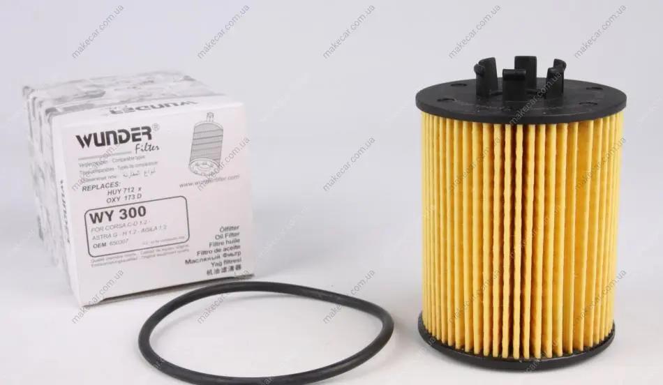 <strong>Фільтр масляний WUNDER FILTER WY300 (фото 1)</strong>