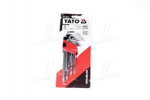 <strong>Набір ключів TORX YATO YT-0511 (фото 1)</strong>