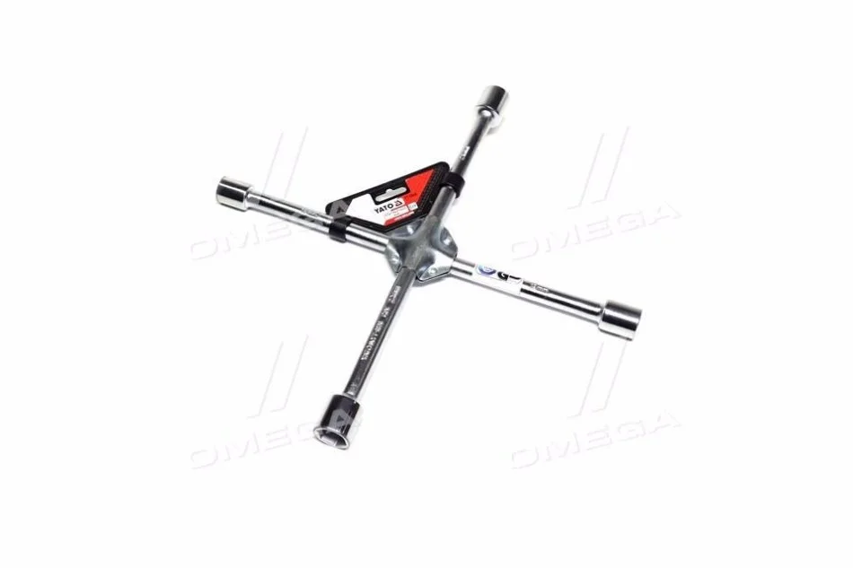 <strong>Ключ хрестоподібний для коліс зміцнений YATO YT-0800 (фото 1)</strong>