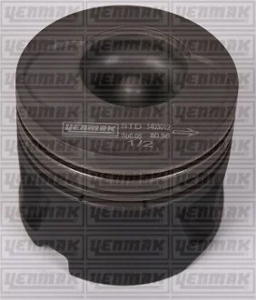 YENMAK Поршень с кольцами і пальцем AUDI A6 2.5TDI (размер отв. 81.01 / STD) (AAT,ABP,AEL,1T,D5252T) (1-й / 2-й цл.) для Yenmak 31-03297-000 фото товару