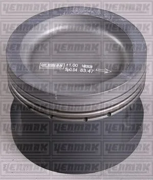 <strong>YENMAK Поршень с кольцами і пальцем (размер отв. 82.51/STD) AUDI 80/100/A6 2.0 -97 (ABT) Yenmak 31-03312-000 (фото 1)</strong>