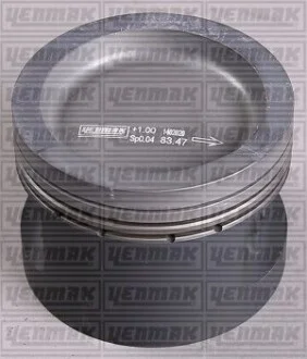 YENMAK Поршень с кольцами і пальцем (размер отв. 82.51/STD) AUDI 80/100/A6 2.0 -97 (ABT) для Yenmak 31-03312-000 фото товару