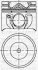 <strong>YENMAK Поршень с кольцами і пальцем (размер отв. 86.01 / STD) FORD MODEO 2.0 TDCI (4цл.) (V185 Duratorq TDCI 125 PS, CD132 Duratorq TDCI 115…) Yenmak 31-03459-000 (фото 1)</strong>