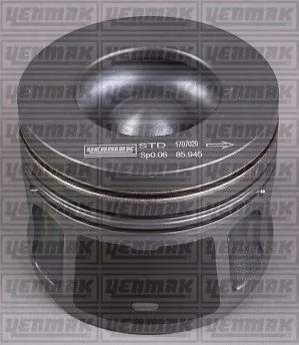 <strong>YENMAK Поршень з кільцями і пальцем (размір отв. 86.01 / STD) Jumper 2.2HDi 08- (V347 DURATORQ 130 PS / 4HV-4HU) Yenmak 31-03461-000 (фото 1)</strong>