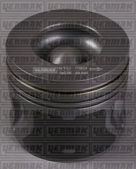 YENMAK Поршень с кольцами і пальцем (размер отв. 89.91/STD) (V347/8 TDCI) для Yenmak 31-03462-000 фото товару