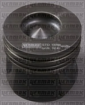 <strong>YENMAK Поршень с кольцами і пальцем (размер отв. 82.5 / STD) FORD 1.8 TDCI Yenmak 31-03464-000 (фото 1)</strong>