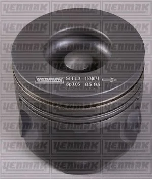<strong>YENMAK Поршень с кольцами і пальцем (размер отв. 86.01 / STD) FORD MONDEO 2.0TDCI 04-06 (4цл.) (CD132/V185 X400) Yenmak 31-03478-000 (фото 1)</strong>