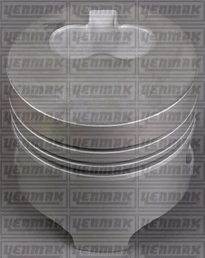 <strong>YENMAK Поршень с кольцами і пальцем (размер отв. 80,00/STD) RENAULT Kangoo 1.9D (F8Q.630/632/662) Yenmak 31-04163-000 (фото 1)</strong>