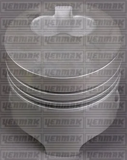 YENMAK Поршень с кольцами і пальцем (размер отв. 80,00/STD) RENAULT Kangoo 1.9D (F8Q.630/632/662) для Renault, Dacia Yenmak 31-04163-000 фото товару