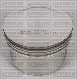 YENMAK Поршень с кольцами і пальцем (размер отв. 86,00 /STD) OPEL ASTRA G 2.2 -05 (4цл.) (Z 22 SE) бензин для Yenmak 31-04221-000 фото товару