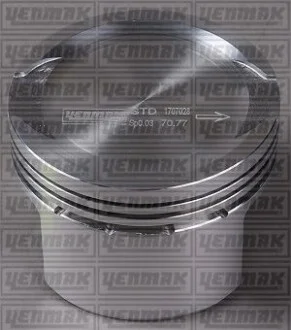 YENMAK Поршень с кольцами і пальцем (размер отв. 70.8 / STD) FIAT Doblo 1.4 (4цл.) (188 A4000) для Yenmak 31-04285-000 фото товару