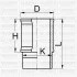 <strong>YENMAK Робоча втулка циліндра CITROEN 1.4 (размер отв. 75 / STD)(205 GR-405-309-306) Yenmak 51-05873-000 (фото 1)</strong>