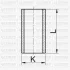 <strong>YENMAK Гільза циліндра DAEWOO Matiz 0.8 (размер отв. 68.5 / STD)(MATIZ, SPARK, SOCH 6V) Yenmak 51-65177-000 (фото 1)</strong>