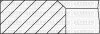 <strong>YENMAK Комплект поршневих кілець (84,25/+0.50) (1,2/1,5/2,0) BMW E81/E87 116i/118i/120i, E90 318i/320i, E83/E84 X1/X3 2,0 Yenmak 91-09624-050 (фото 1)</strong>