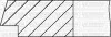<strong>YENMAK Комплект поршневих кілець (75,00/STD) (1,0/1,0/2,0) CITROEN C-Elysee 1,2VTi Yenmak 91-09873-000 (фото 3)</strong>