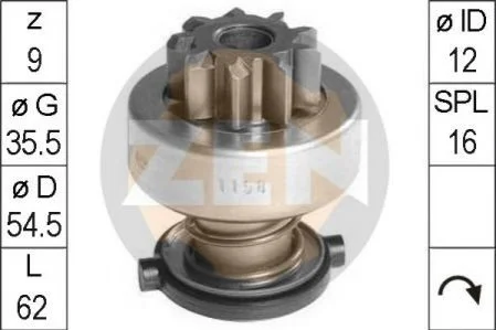 Бендікс стартера для ZEN ZN1158 фото товару