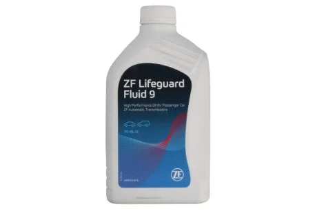 Олива трансмісійна ATF LifeGuardFluid 9, 1л. для ZF AA01.500.001 фото товару