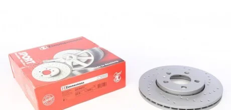 Диск гальмівний SPORT Z для ZIMMERMANN 100.1233.52 фото товару