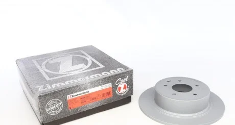 Диск гальмівний Coat Z для Nissan ZIMMERMANN 200.2519.20 фото товару