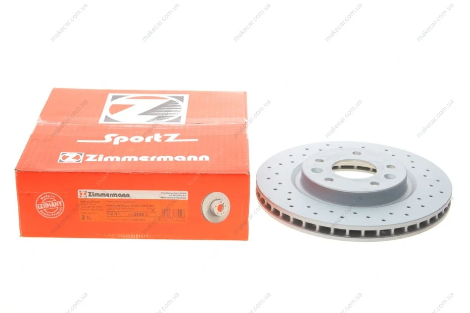 <strong>Диск гальмівний SPORT Z ZIMMERMANN 200.2534.52 (фото 1)</strong>