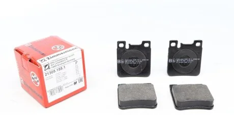 Колодки гальмівні дискові для Mercedes, Chrysler ZIMMERMANN 21305.155.1 фото товару