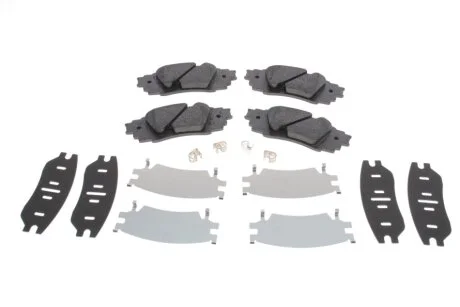 Колодки гальмівні дискові, к-кт для Lexus, Toyota ZIMMERMANN 22434.145.1 фото товару
