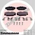 <strong>Колодки гальмівні дискові ZIMMERMANN 23172.180.1 (фото 1)</strong>