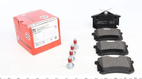 Колодки гальмівні дискові, к-кт для Citroen, Volkswagen, Audi, Seat, Skoda ZIMMERMANN 23554.170.1 фото товару