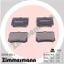 <strong>Колодки тормозные дисковые ZIMMERMANN 23593.150.1 (фото 2)</strong>