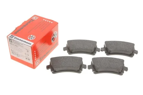 Колодки гальмівні дискові, к-кт для Volkswagen, Skoda ZIMMERMANN 23914.170.1 фото товару