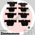 <strong>Колодки гальмівні дискові ZIMMERMANN 24205.165.1 (фото 1)</strong>