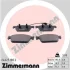 <strong>Колодки гальмівні дискові, к-кт ZIMMERMANN 246231802 (фото 3)</strong>