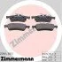 <strong>Колодки гальмівні дискові (комплект 4 шт) ZIMMERMANN 25054.150.1 (фото 1)</strong>