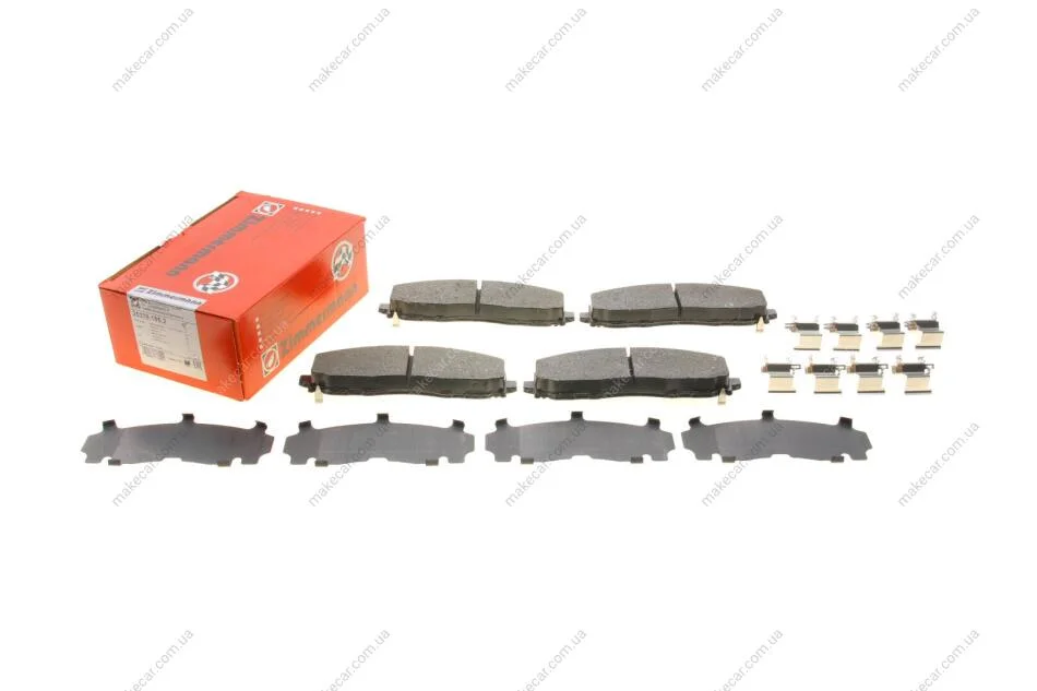 <strong>Колодки гальмівні дискові ZIMMERMANN 25378.185.2 (фото 1)</strong>