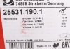 Колодки тормозные дисковые ZIMMERMANN 25531.190.1 (фото 5)
