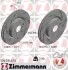 <strong>Диск гальмівний BLACK Z ZIMMERMANN 590284053 (фото 1)</strong>