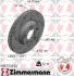 <strong>Диск гальмівний BLACK Z лівий ZIMMERMANN 600.3226.54 (фото 6)</strong>