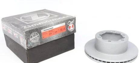 Диск гальмівний Coat Z для Volkswagen ZIMMERMANN 600325720 фото товару